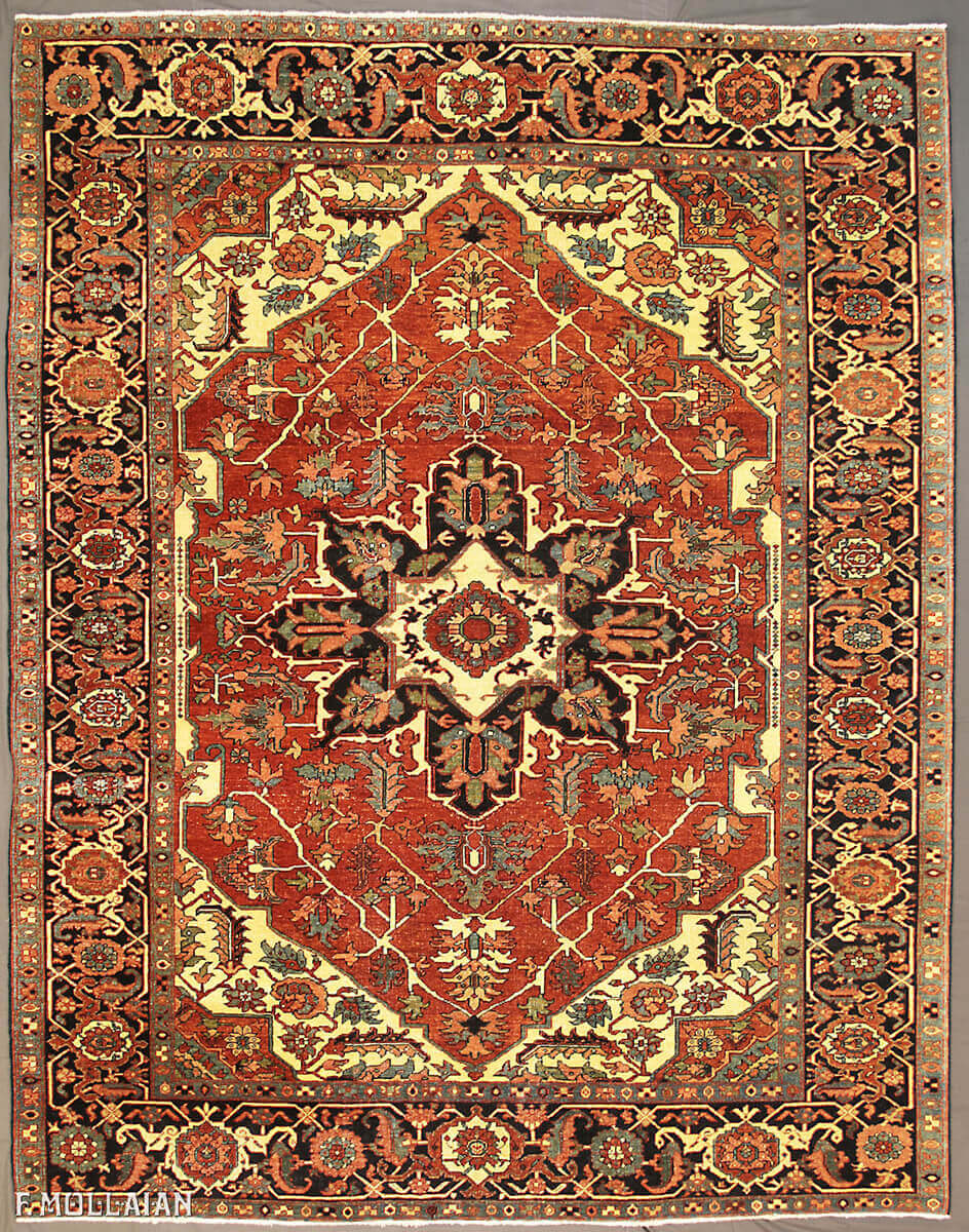 Persian Heriz Serapi Rug n°:75366742